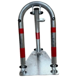 Blokada Zapora Parkingowa U - Ocynk Ogniowy - na kłódkę 