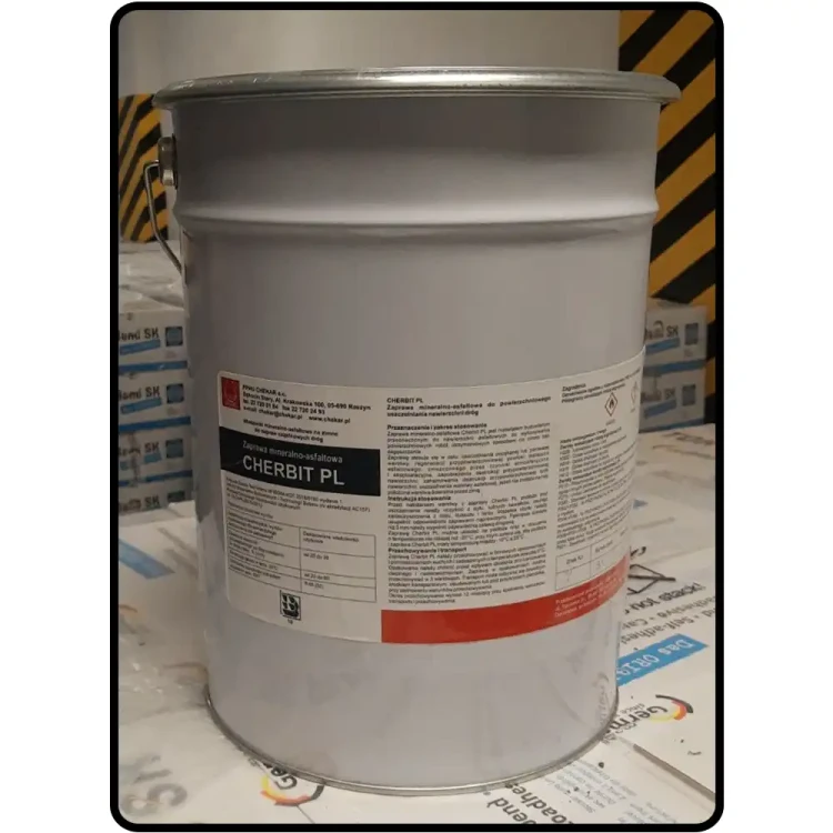 Cherbit PL - zimowa zaprawa mineralno-asfaltowa - 25 kg - sklep drogowy Widrog.webp