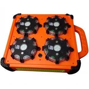 Dyski sygnalizacyjne Street Flares - zestaw 8 lamp