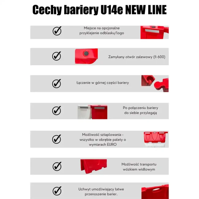Cechy Bariery U14e NEW LINE - sklep drogowy Widrog.webp