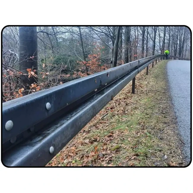 Bariera ochronna N2W3A - rozstaw słupka co 2mb cor-ten - sklep drogowy Widrog.webp