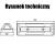 Separator (ogranicznik) parkingowy czarno-biały - 550x152x102 mm - sklep drogowy Widrog.webp