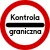 Znak drogowy B-32a - stój – kontrola graniczna - Ø 400 mm - folia odblaskowa I generacji - sklep drogowy Widrog.webp