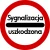 Znak drogowy B-32c - stój – sygnalizacja uszkodzona - Ø 400 mm - folia odblaskowa I generacji - sklep drogowy Widrog.webp