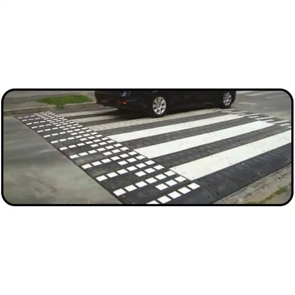 Próg zwalniający płytowy U-16b - wys. 100 cm - sklep drogowy Widrog.webp