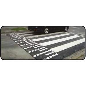 Próg zwalniający płytowy U-16b - wys. 100 mm - 6000x6000 mm