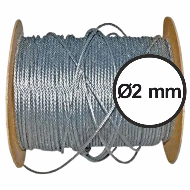 Linka stalowa - fi 2 mm - mb - sklep drogowy Widrog.png