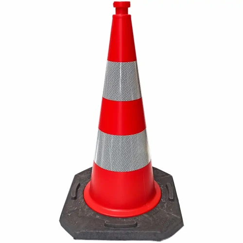  Pachołek Drogowy Ciężki U-23b - Pasy Folia I Generacji - Wys. 75 cm