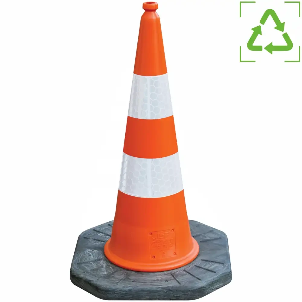 Wytrzymały, pomarańczowy pachołek drogowy U-23a Dominator o wysokości 100 cm. Odblaskowe rękawy Sealbrite zapewniają widoczność i bezpieczeństwo. Doskonały do zabezpieczania terenu i oznaczania dróg