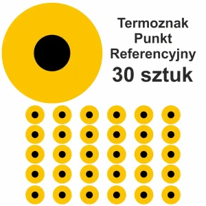 Termoznak Punkt Referencyjny - 300x300 mm - 30 szt.