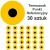Ten produkt to termoznaki referencyjne (30 sztuk) o wymiarach 300x300 mm, idealne do oznakowania punktów kontrolnych w geodezji, pomiarach drogowych, budownictwie. Używane jako cele pomiarowe. Zwiększ precyzję pomiarów. Wysoka widoczność na powierzchni