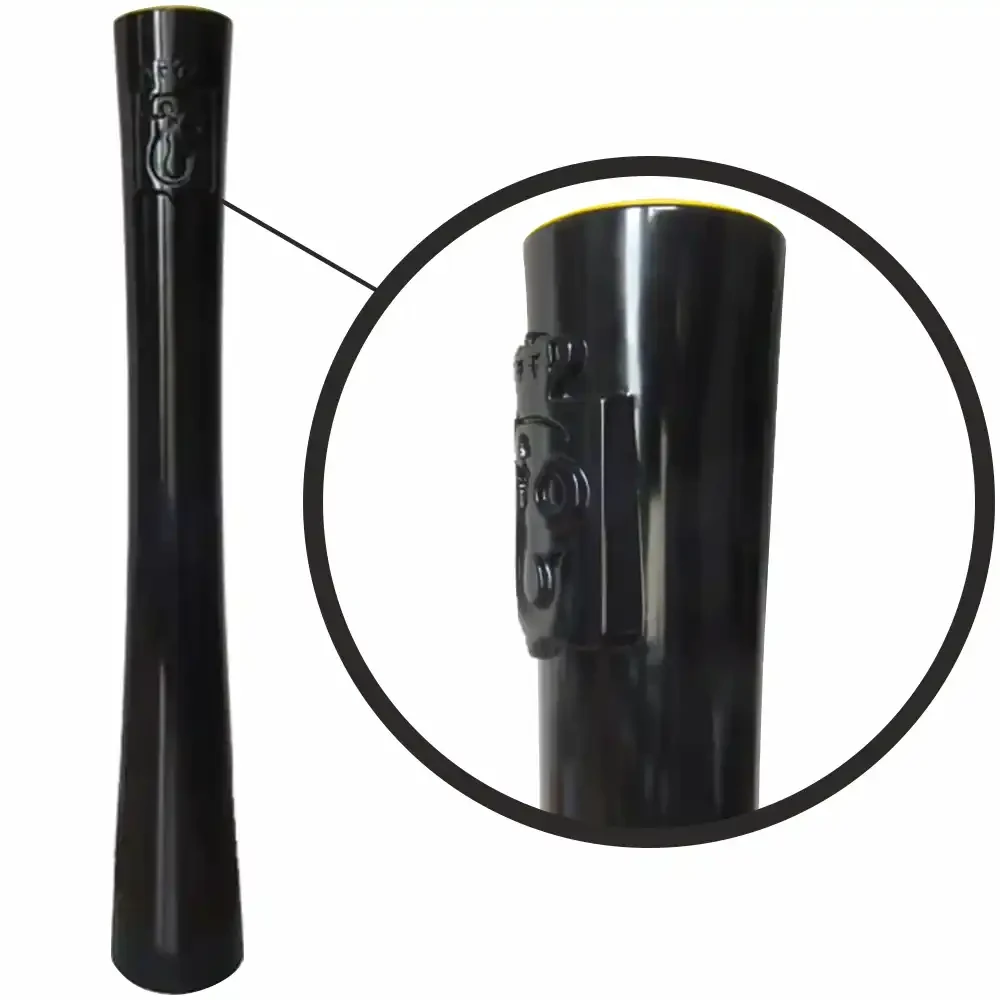 Słupek Syrenka Warszawska współczesna, czarny, wys. 770 mm. Solidny słupek z żeliwa, z detalami w formie herbu, do zastosowania jako urządzenie bezpieczeństwa ruchu drogowego.