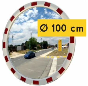 Lustro drogowe akrylowe U-18a - średnica 1000 mm