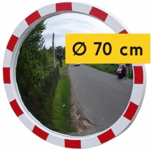 Lustro Drogowe Poliwęglanowe U-18a - Średnica 70 cm