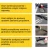 Infografika przedstawiająca etapy aplikacji masy naprawczej na gorąco ChipFill: oczyszczenie ubytku, osuszenie podłoża, nałożenie materiału i jego podgrzanie.