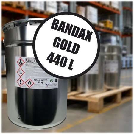 Biała farba drogowa Bandax Gold – zestaw 22 puszek o pojemności 20 litrów każda