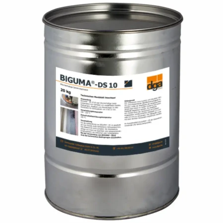 Asfaltowa masa naprawcza Biguma DS 10 w metalowym opakowaniu 20 kg