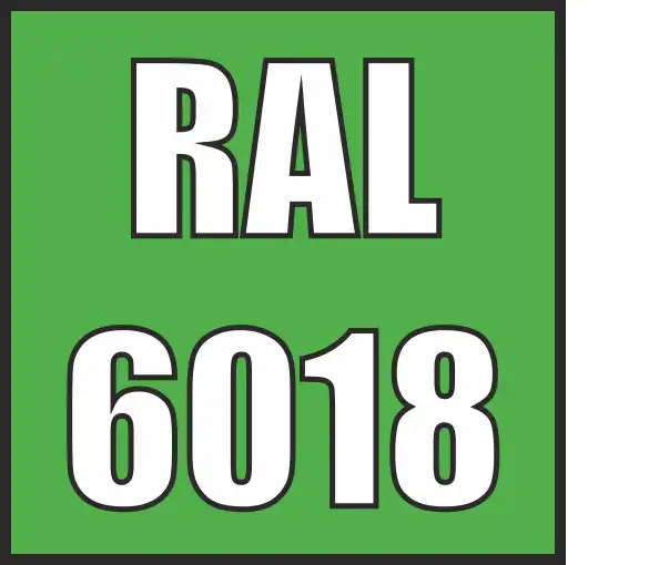 Kolor zielony RAL 6018